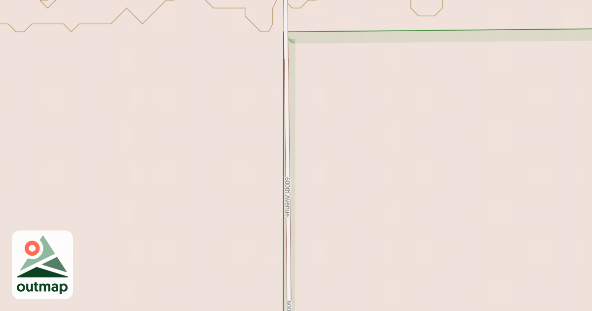 Map of Warroad/Roseau Trails