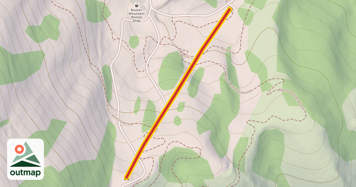 Map of Little Beaver
