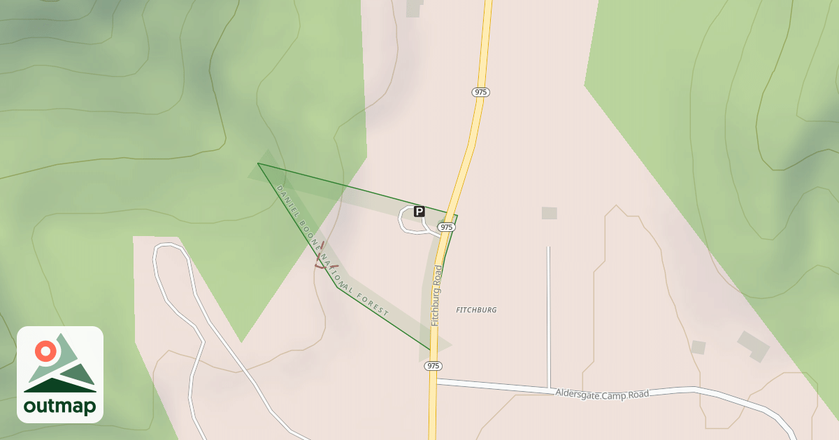 Map of FITCHBURG FUR PARKING in Estill