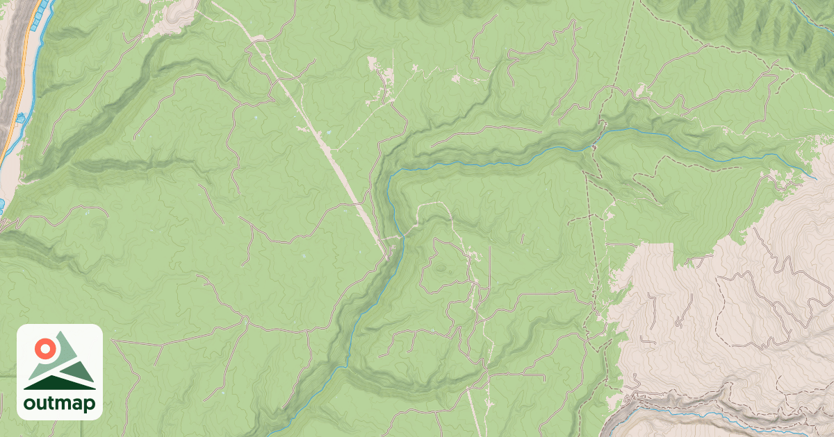Map of ROCK SPRINGS