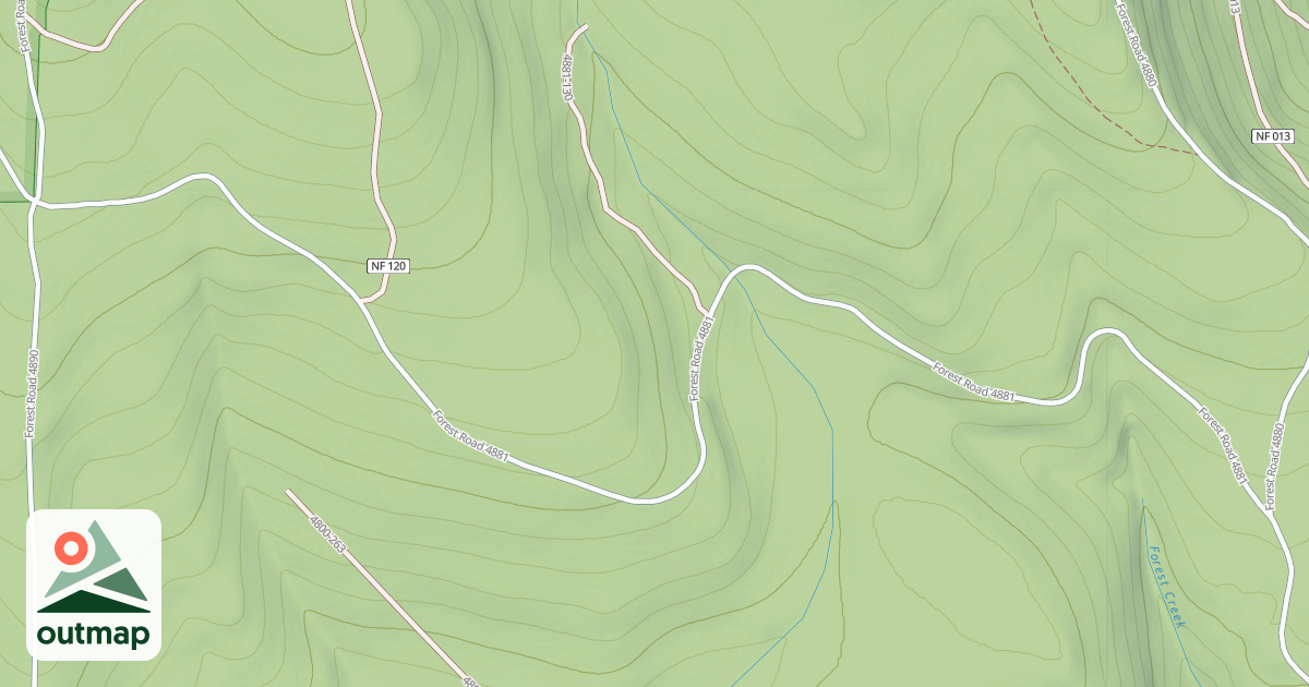 Map of 4881