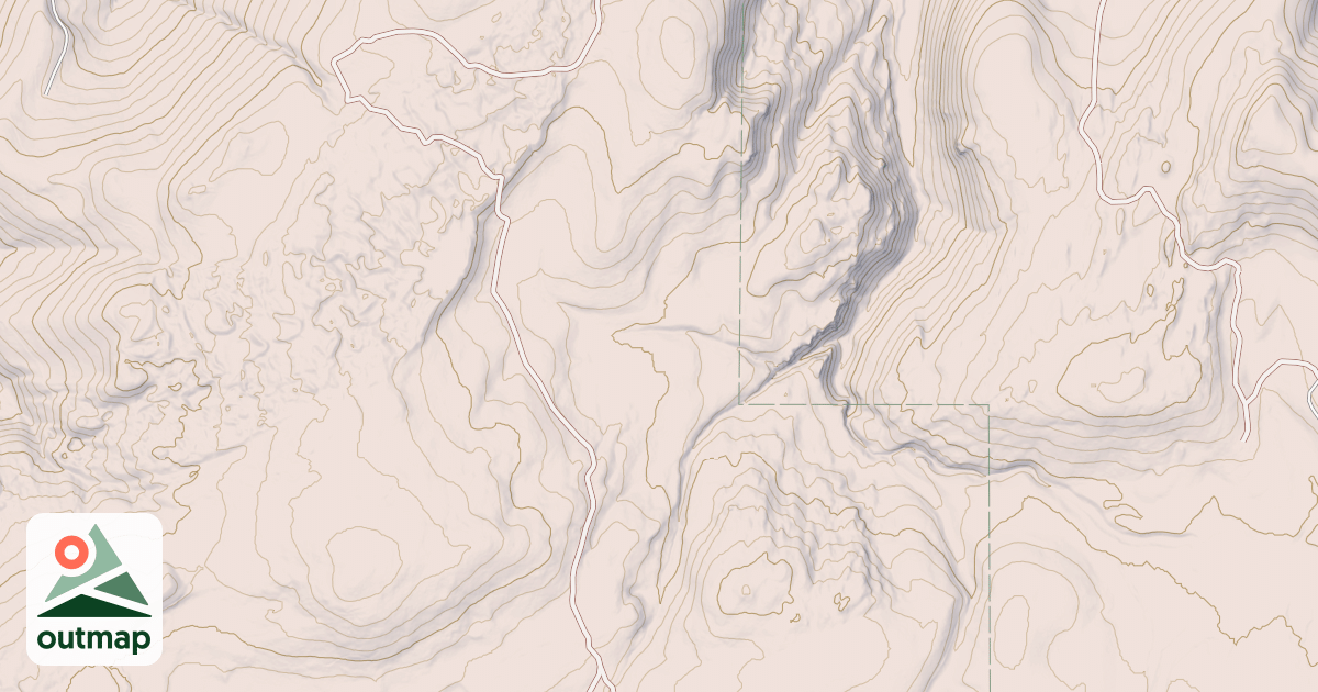 Map of PETERSON CUTOFF SNOWMOBILE TRL