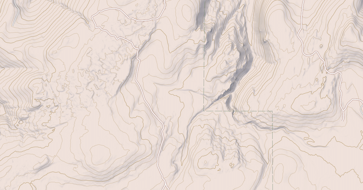 Map preview of PETERSON CUTOFF SNOWMOBILE TRL