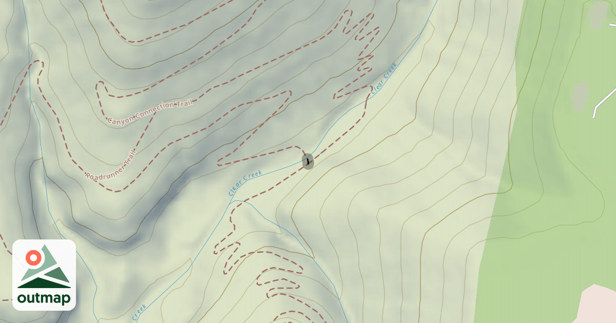 Map of ACEs High (East End) Trail