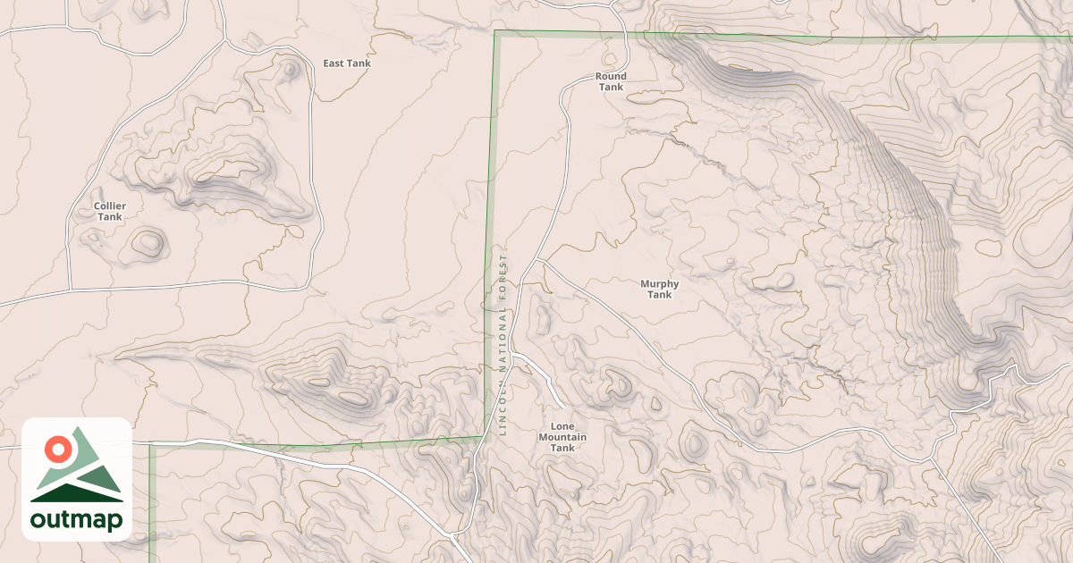 Map of USFS National Forest System Roads {558572C0-B424-42BF-B4AD-FDC61EFDC48E}