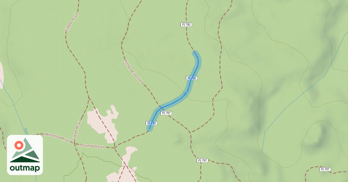 Map of Lower UW Trail