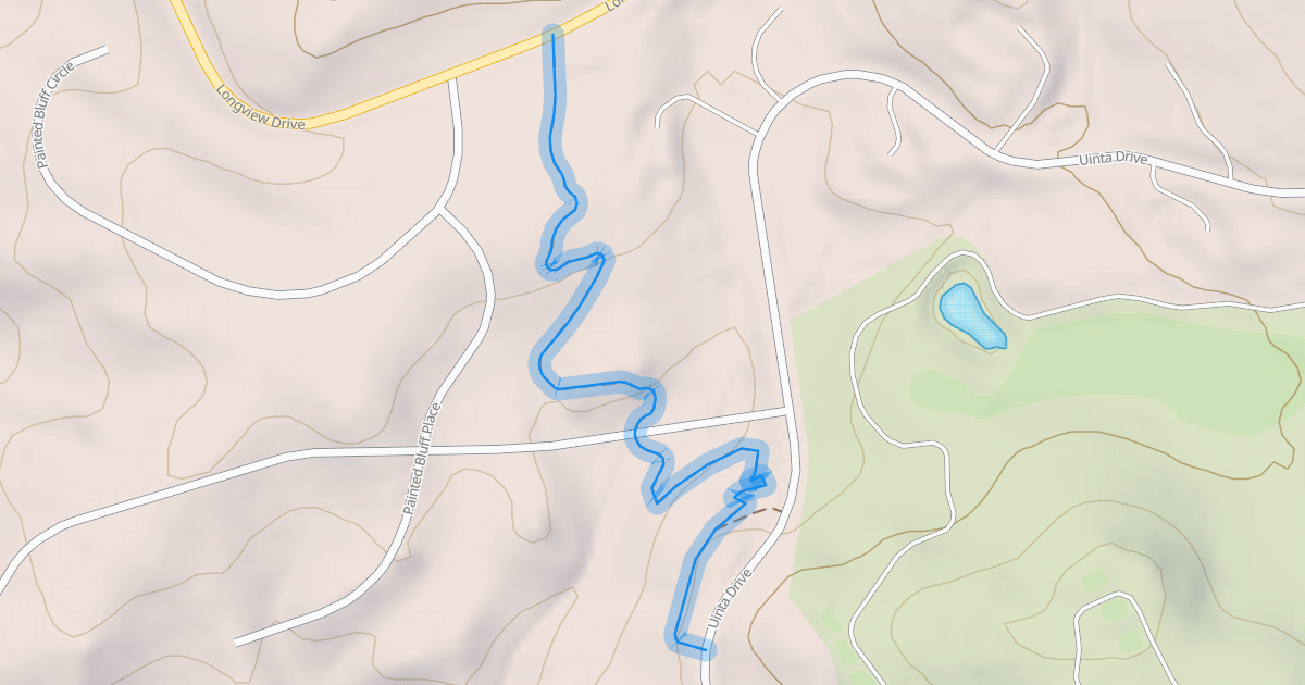 Map preview of West Oak Trail