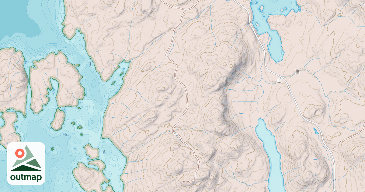Map of Sarkar Hill Spur One 2000661