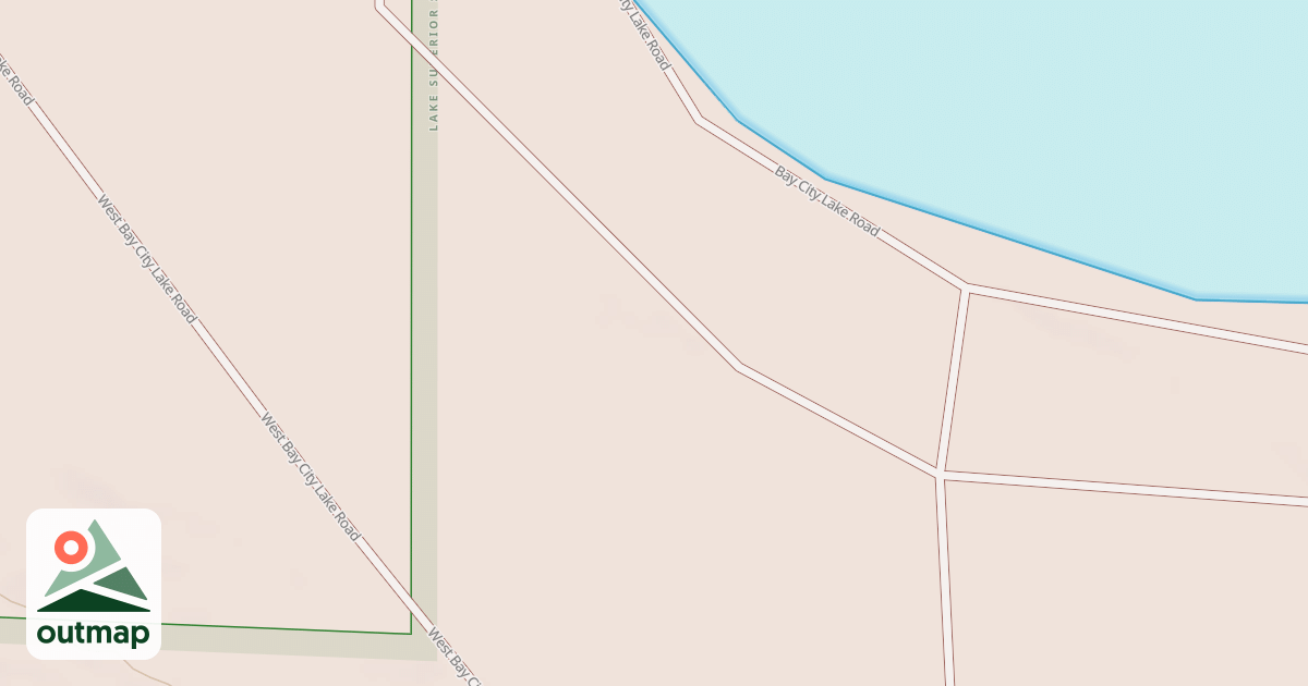 Map of Bay City Lake Trail