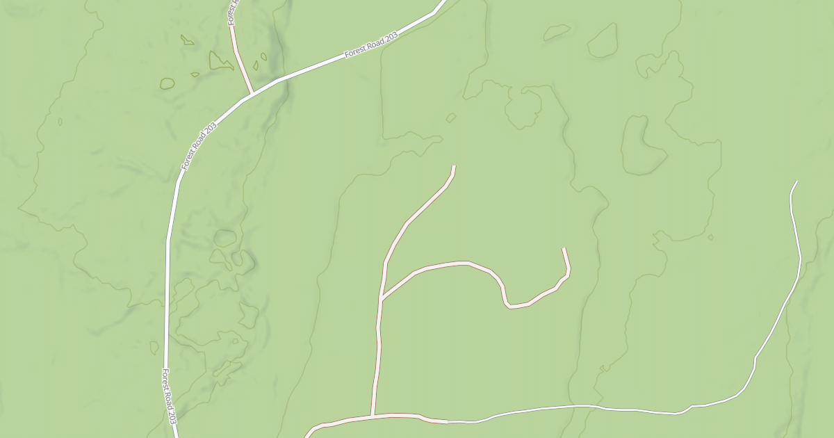 Map preview of FR 203C