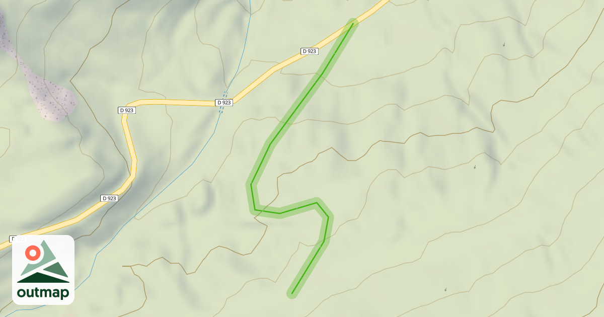Map of Grand tétras