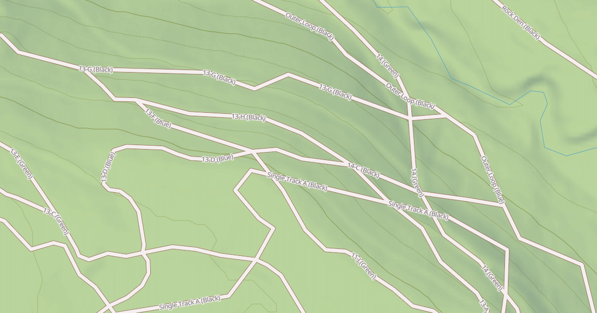 Map preview of Rock Run ATV Trails