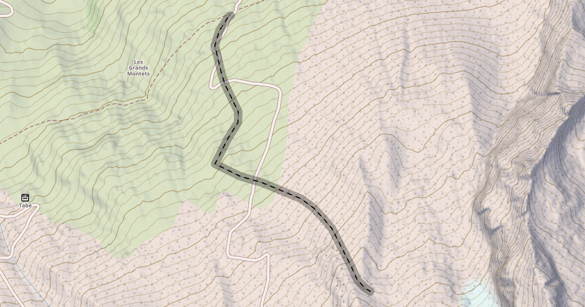 Map preview of Pylônes Haut