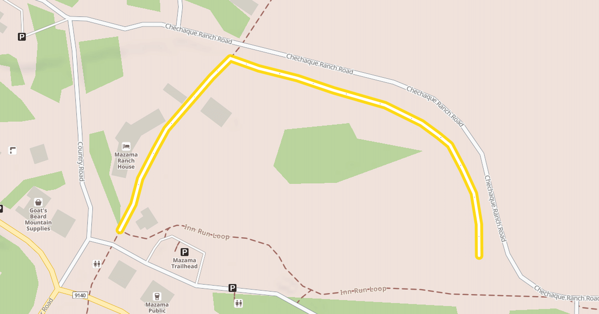 Map preview of Inn Run Loop