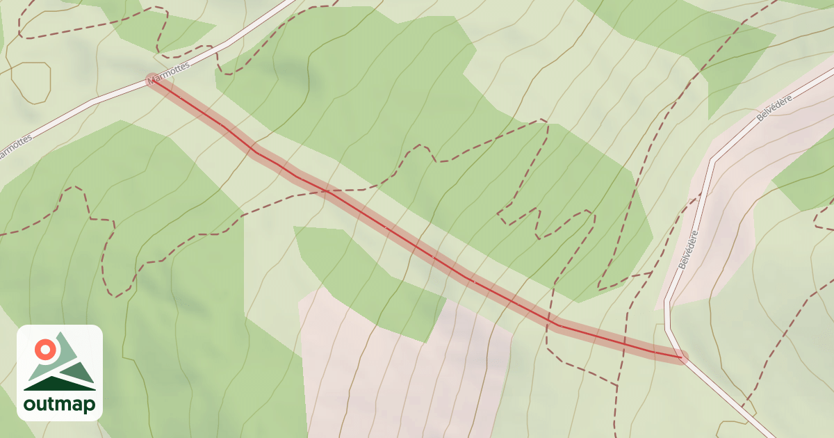 Map of Blanche Serre-Ponçon