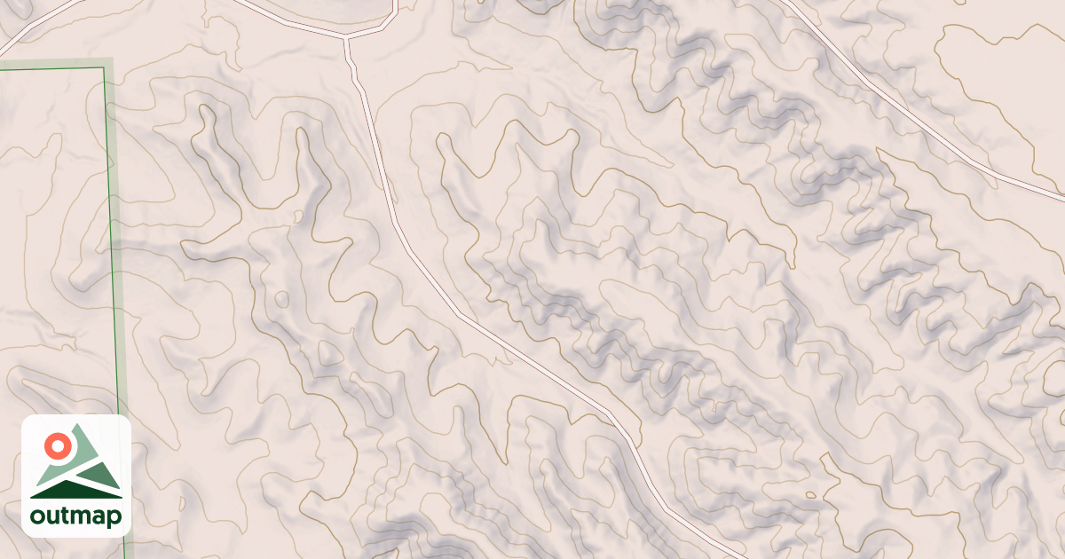 Map of HIDDEN SPRING