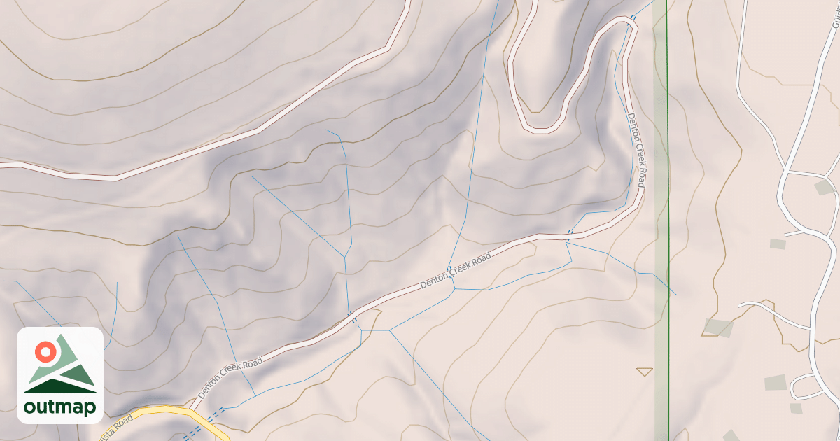 Map of BONTA CREEK