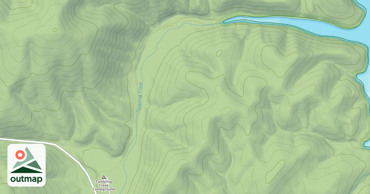 Map of CHARLIES RUN