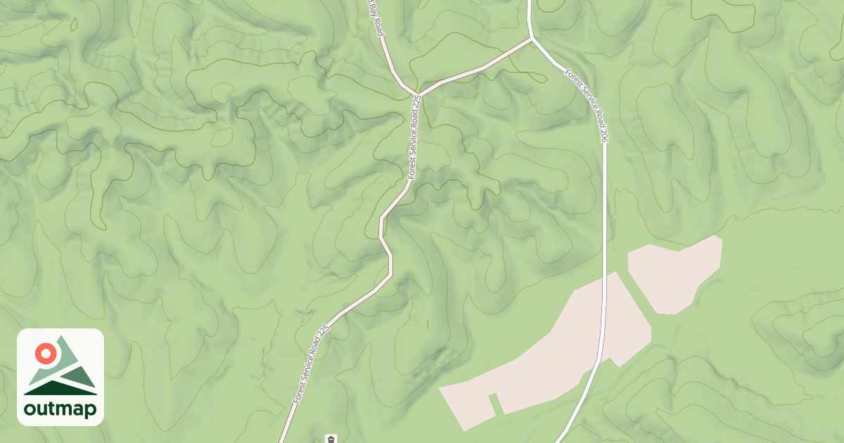 Map of WALLACE CEMETERY ROAD