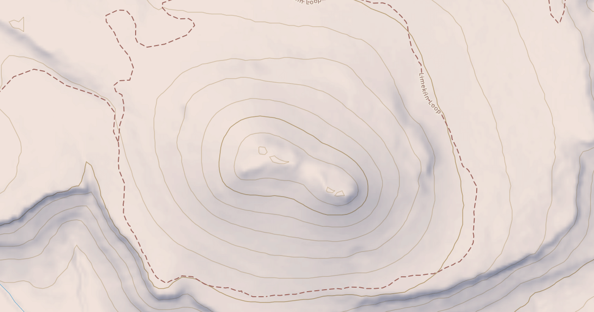 Map preview of Limekiln Peak