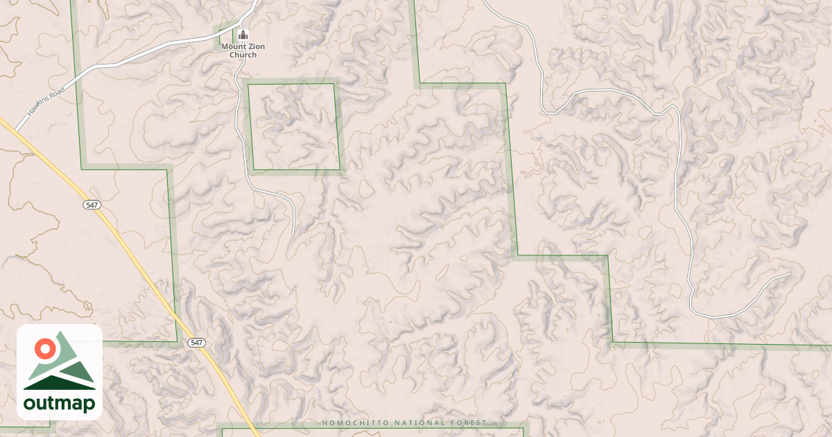 Map of USFS National Forest System Roads {92560839-5A8D-4A81-A720-A6C8688453F0}
