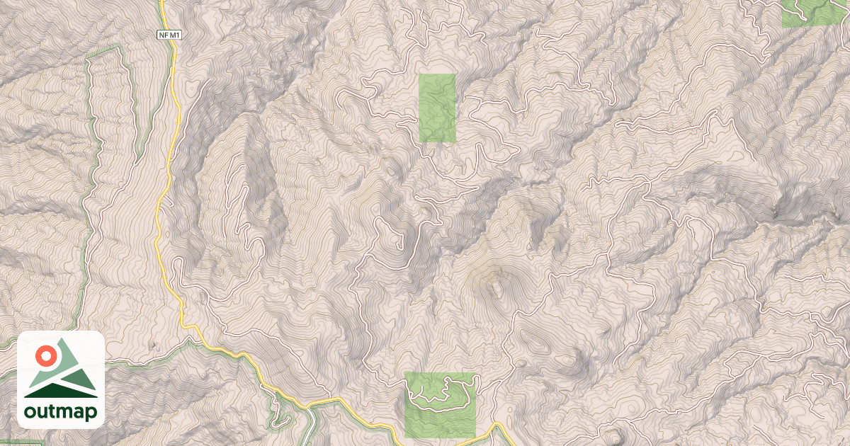 Map of LITTLE BALDY