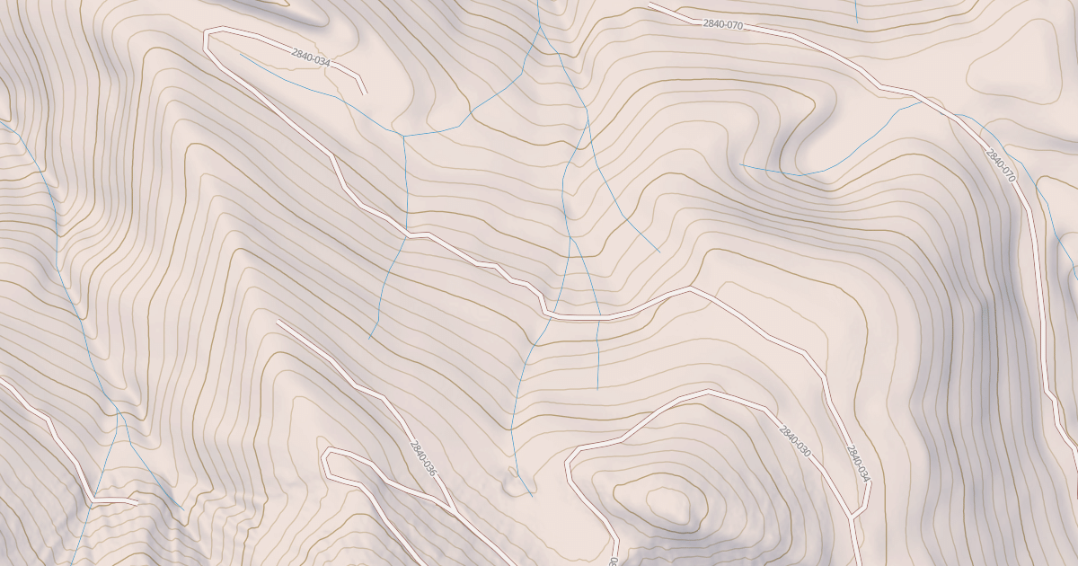 Map preview of USFS Motor Vehicle Use Map Roads {9F1ACB64-4732-47D9-B958-52AD3274922A}