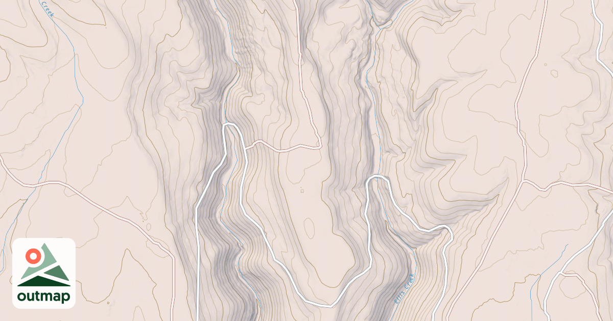 Map of USFS National Forest System Roads {3C07BDD0-9403-4AC8-8E2C-2C6ABBA7A566}