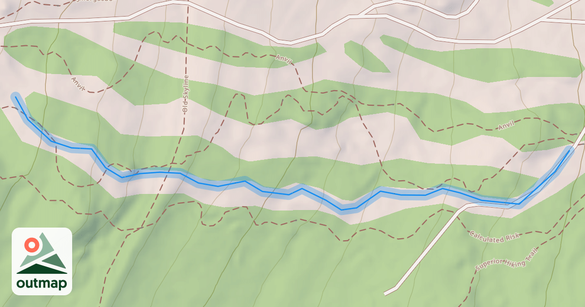 Map of Timber Cruiser