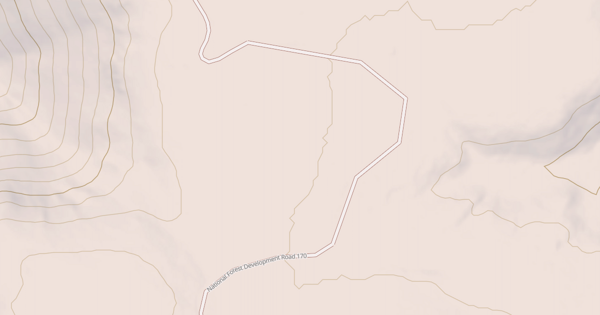 Map preview of USFS Motor Vehicle Use Map Roads {78A68FDE-9813-4499-A98C-BFE3B3E58562}