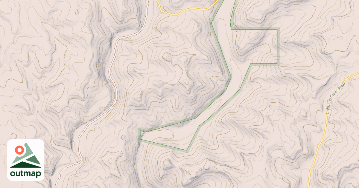 Map of ALKALI RIDGE