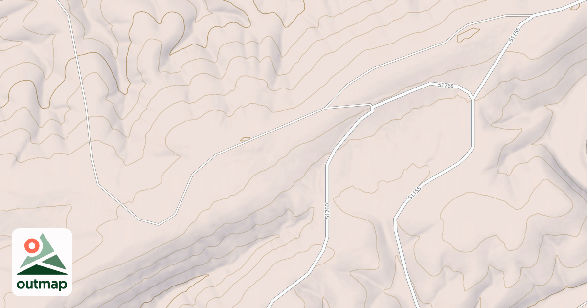 Map of USFS Motor Vehicle Use Map Roads {2FACEC84-1BBD-4D89-9F3C-558791C996C2}