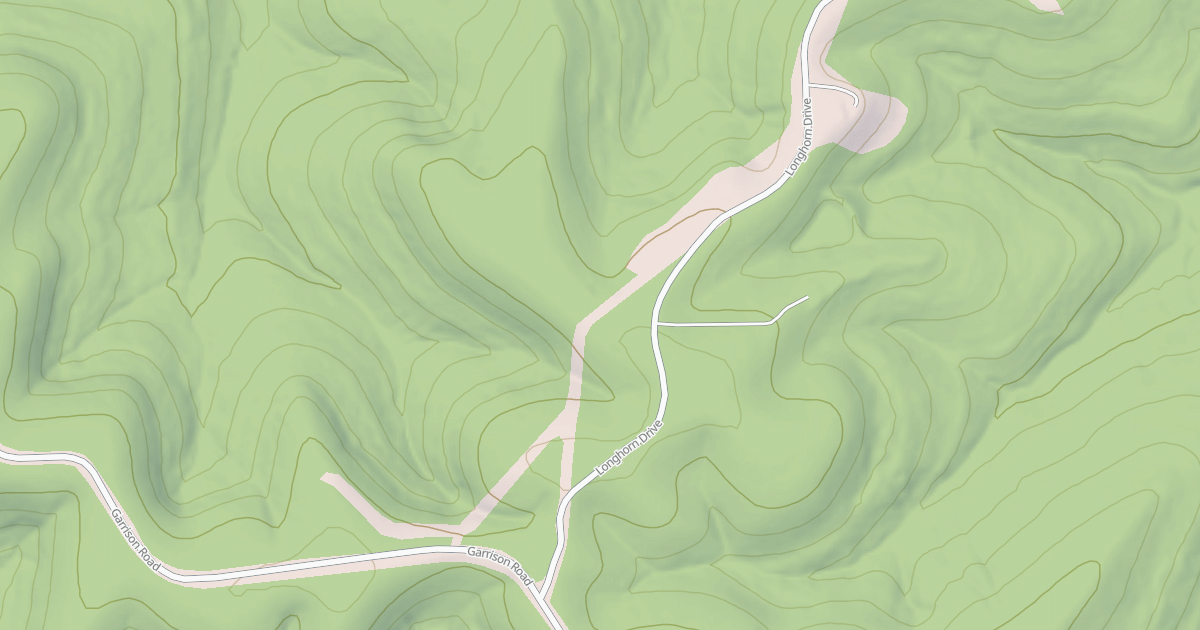 Map preview of GARRISON RIDGE NORTH
