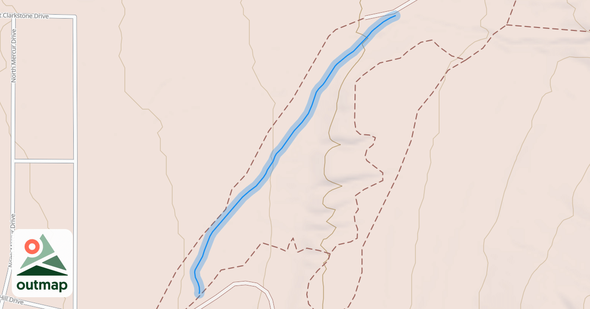 Map of Three Trees Trail