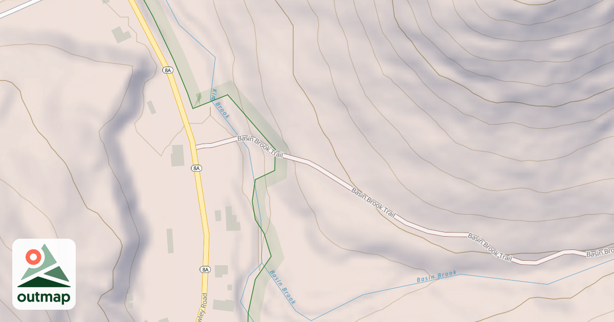 Map of Hitchcock Meadow Trail