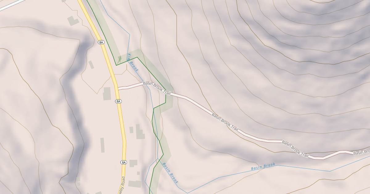 Map preview of Hitchcock Meadow Trail