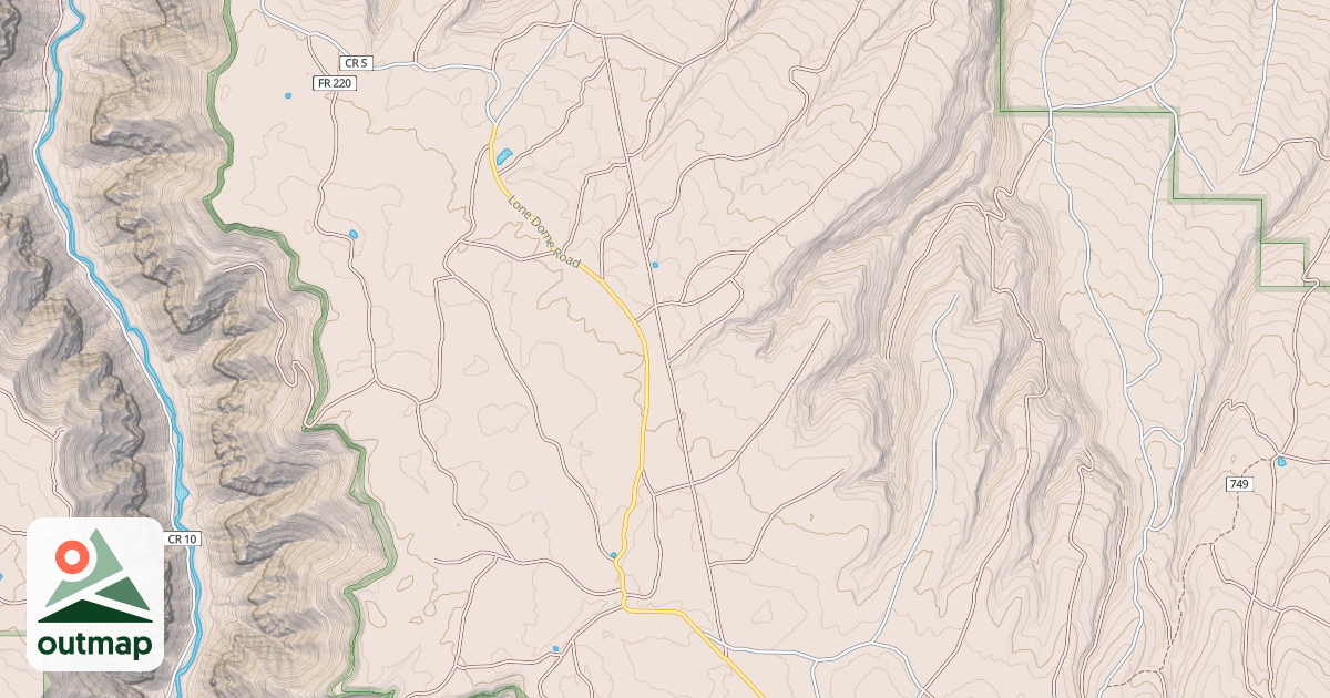 Map of POWERLINE NORTH