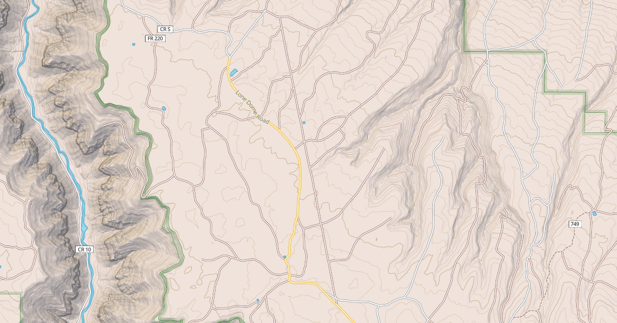 Map preview of POWERLINE NORTH