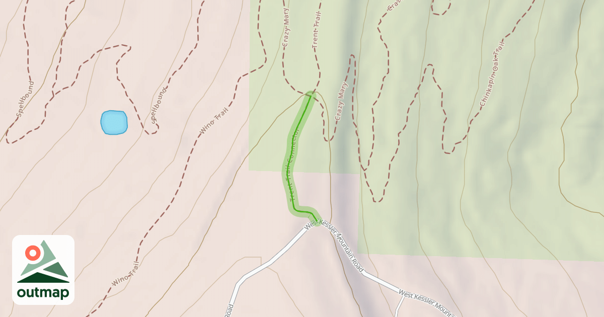 Map of Trent Trail Connector