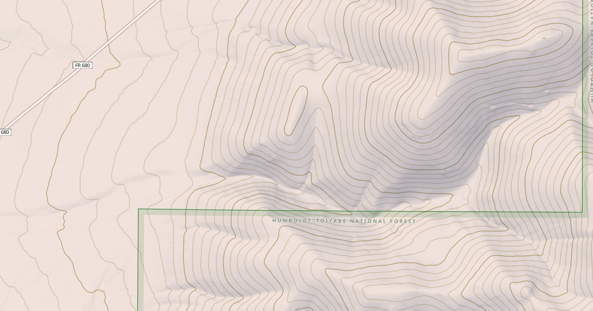 Map preview of SPRING CANYON SPUR A