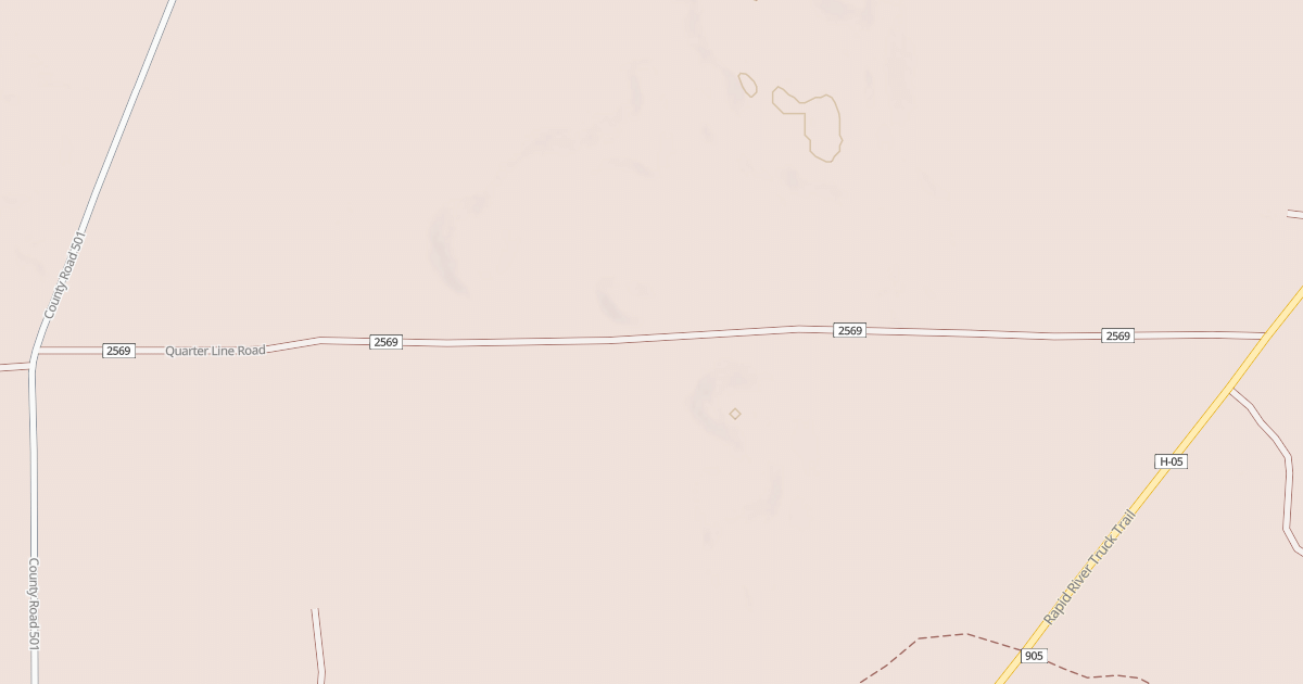 Map preview of QUARTER LINE