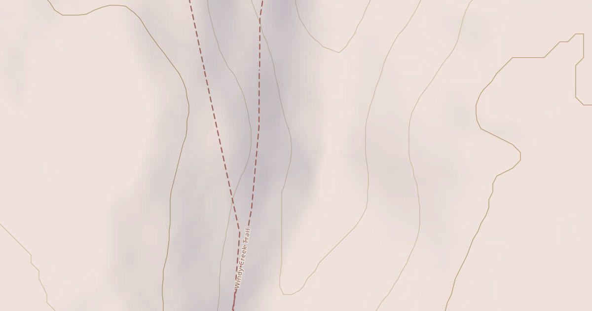 Map preview of Windy Creek Subsistence Ohv Trail