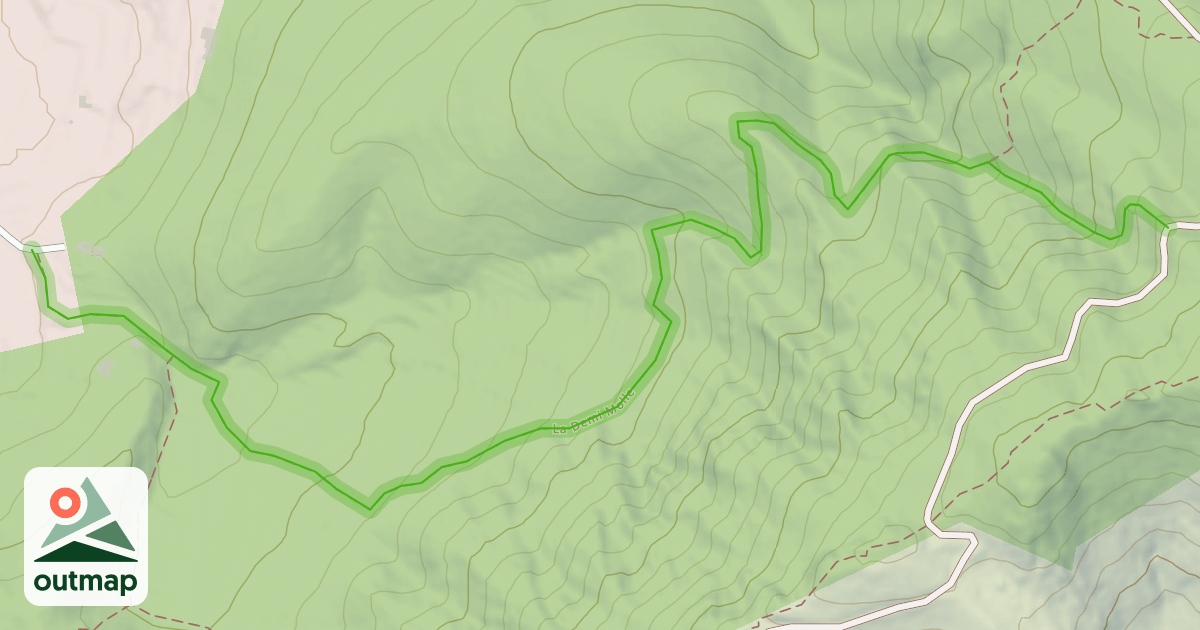 Map of La Demi Molle