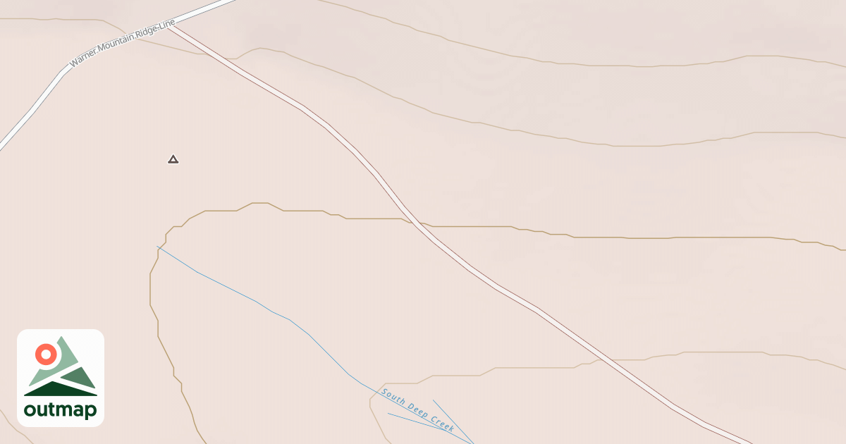 Map of DEEP CREEK CG