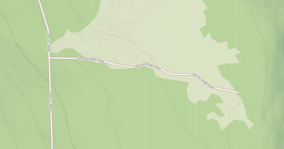 Map preview of HAY FLAT RIDGE