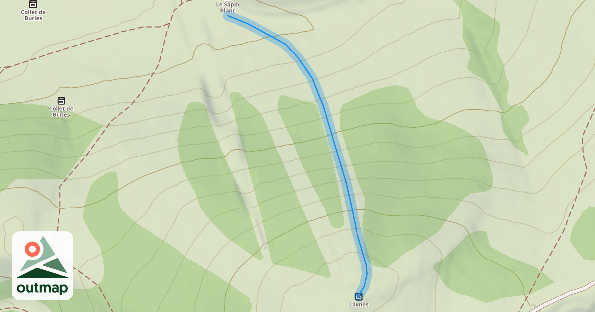 Map of Cailles
