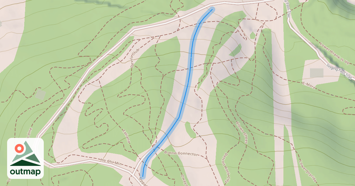 Map of Crabapple - Lower