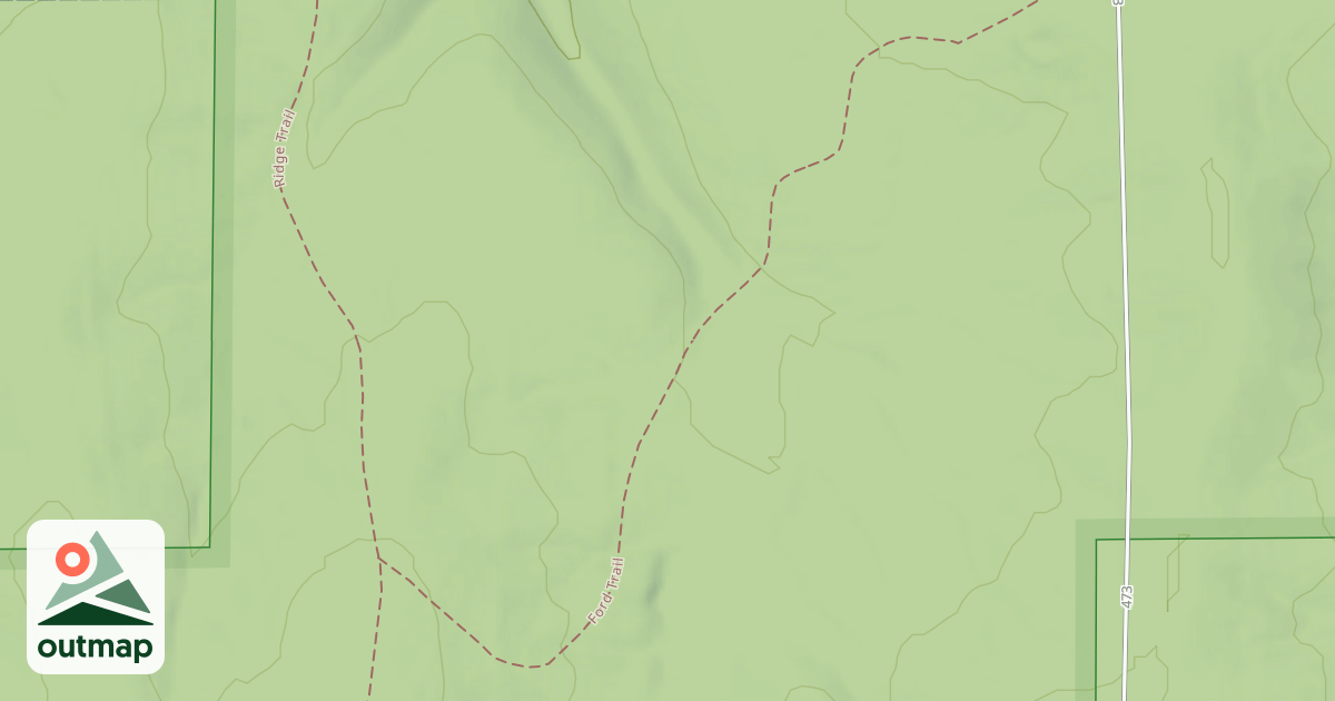 Map of TUDEE SPUR RD