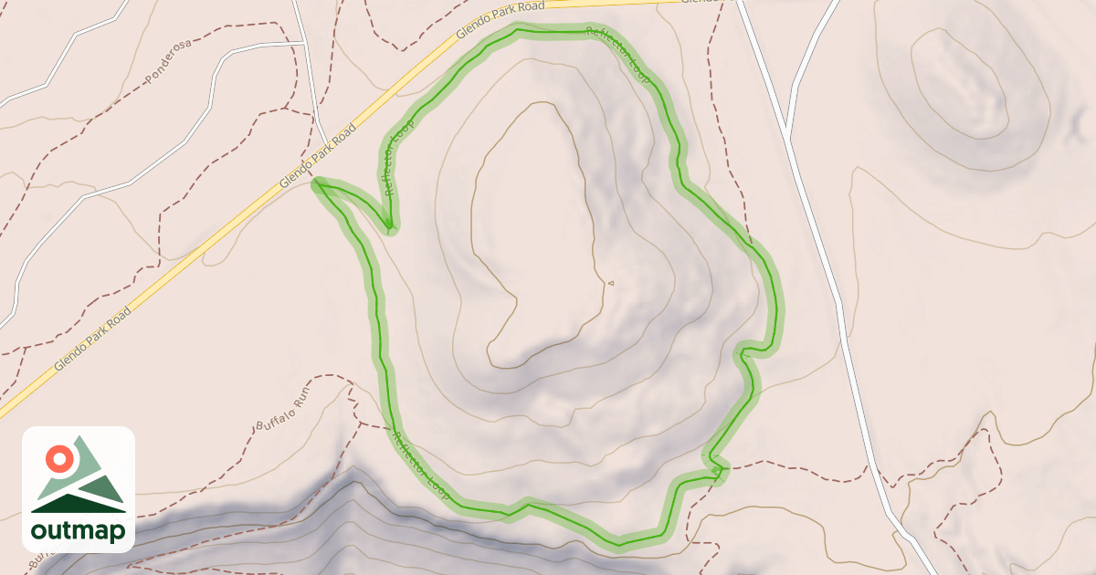 Map of Reflector Loop