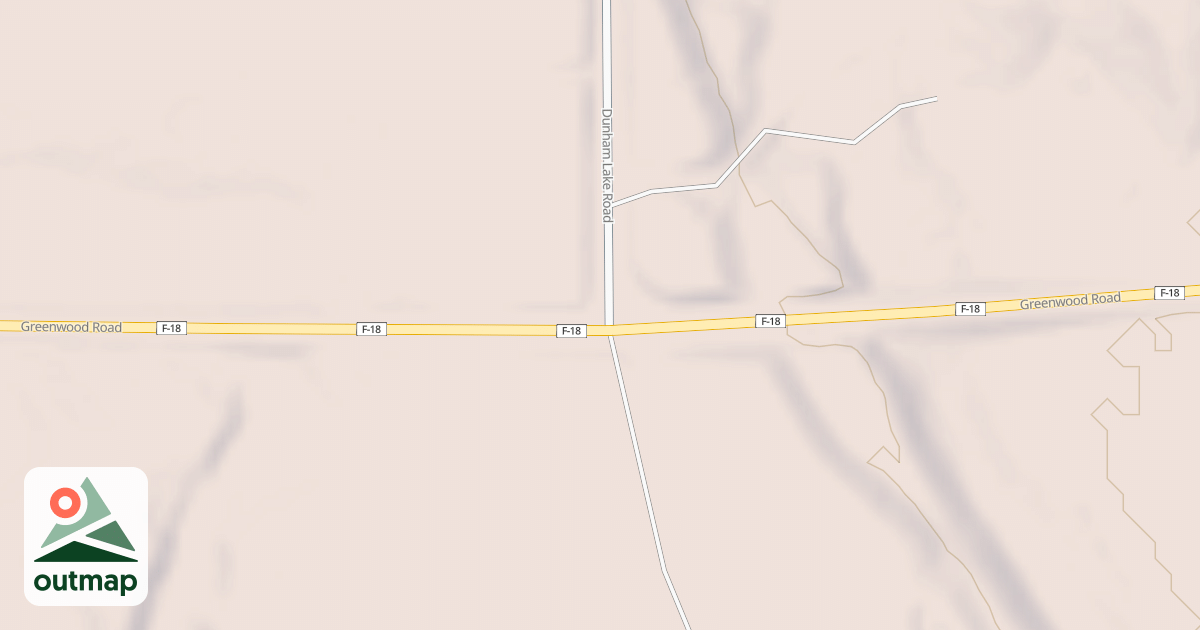 Map of Midland To Mackinaw Boy Scout Trail